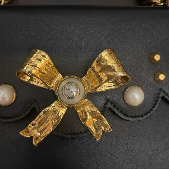 Gucci Pearly Peony Handbag - Picture 3 of 11